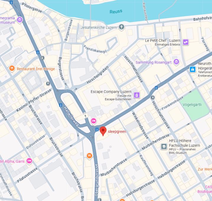 Anfahrt-Adresse - DC Luzern