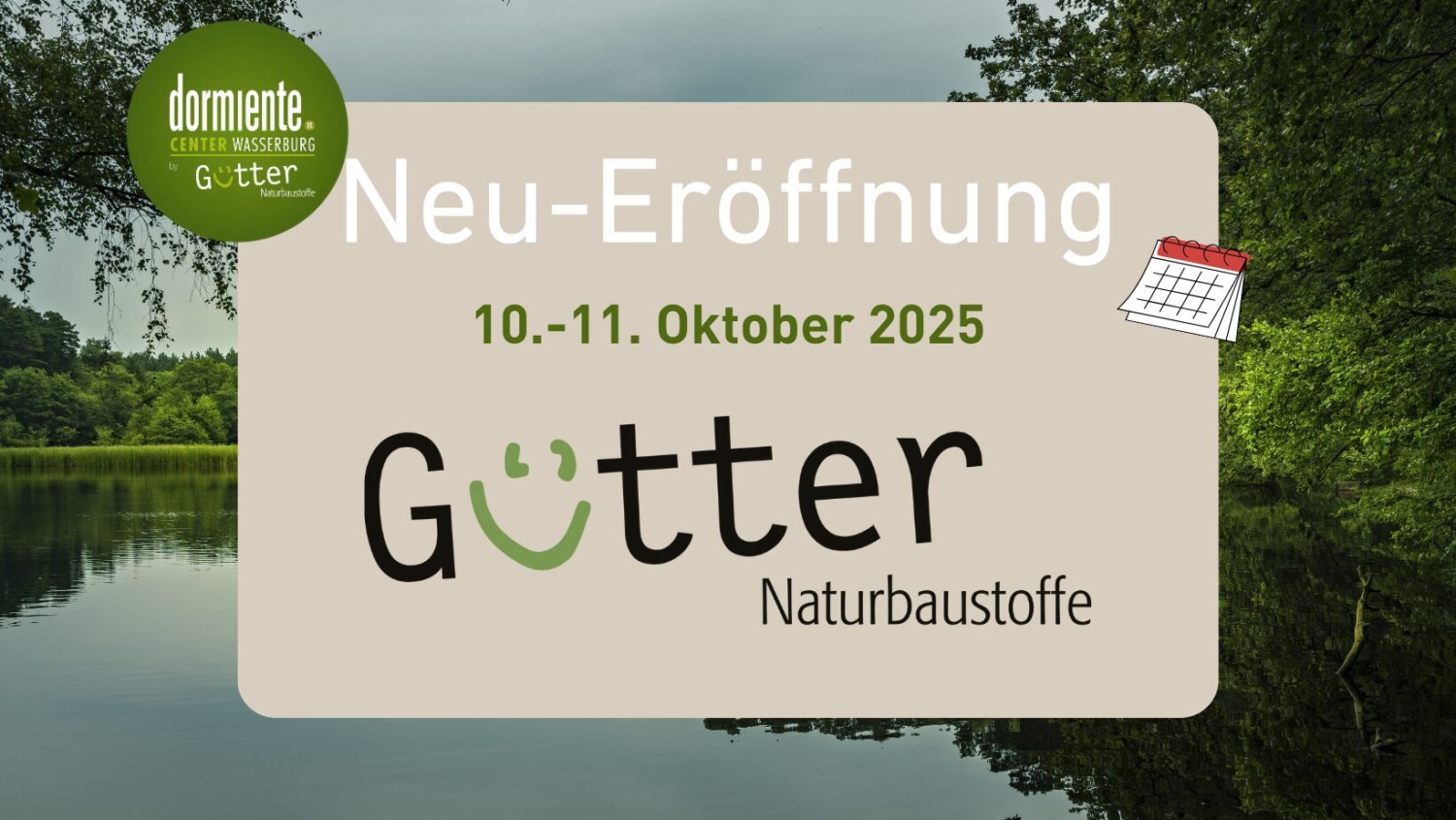 Eröffnungsdatum - dormiente Center Wasserburg