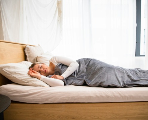 Früh Schlafen gehen